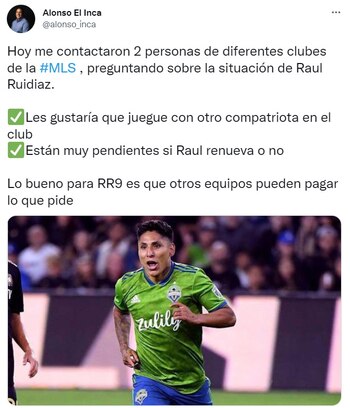 Publicación del periodista Alonso Contreras