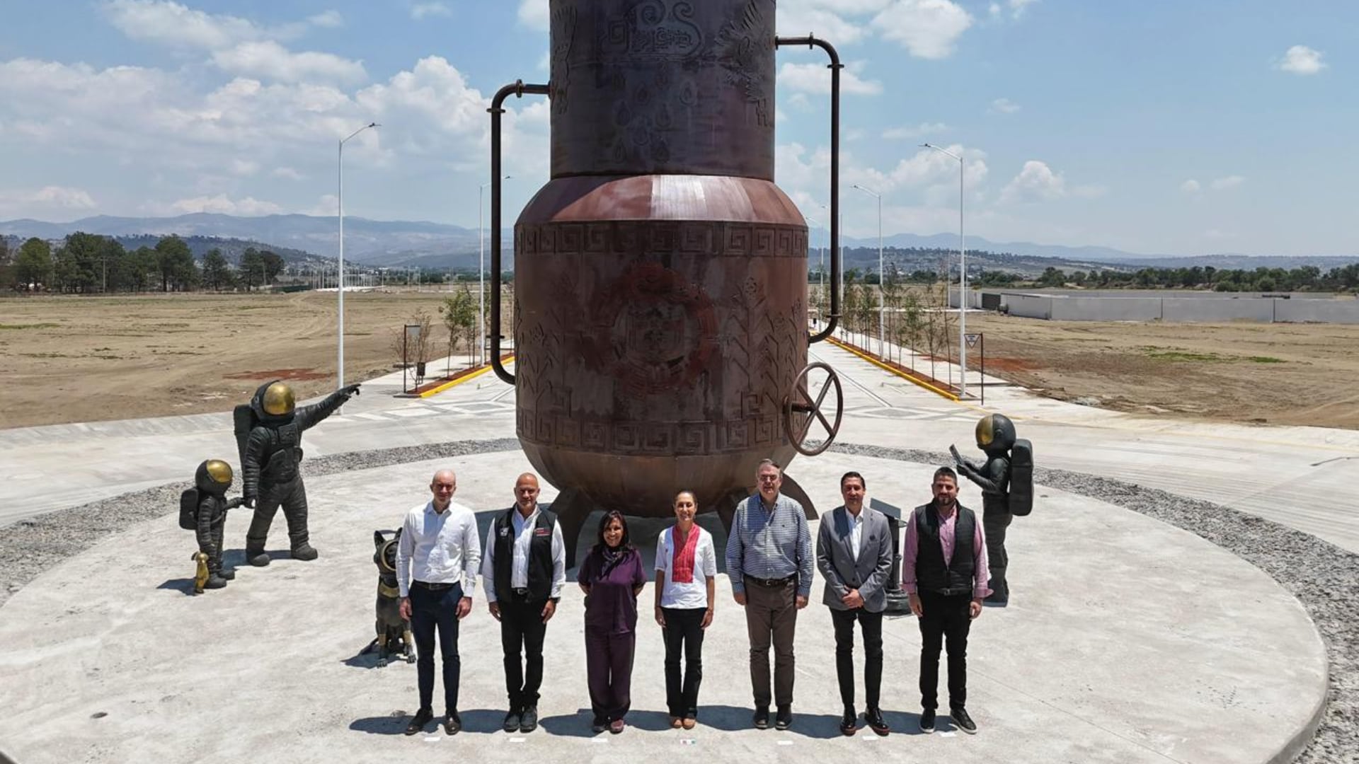 El parque económico de Huamantla generará aproximadamente cinco mil empleos, con participación de empresas mexicanas y extranjeras. | (Crédito: Presidencia)