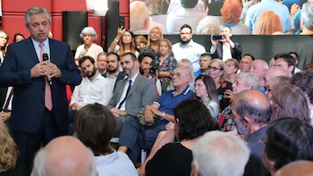 En Quilmes, el Presidente hizo