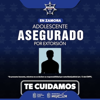 adolescente detenido Zamora