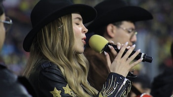 Filtran que Belinda iba a cantar el Himno Mexicano en la reapertura del Estadio Ciudad de México: ¿Qué pasó?