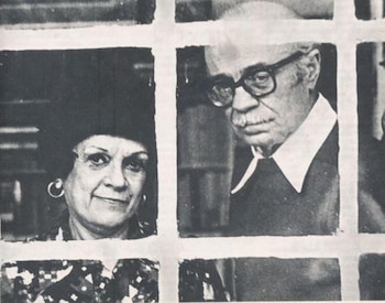 Matilde Richter y Ernesto Sabato