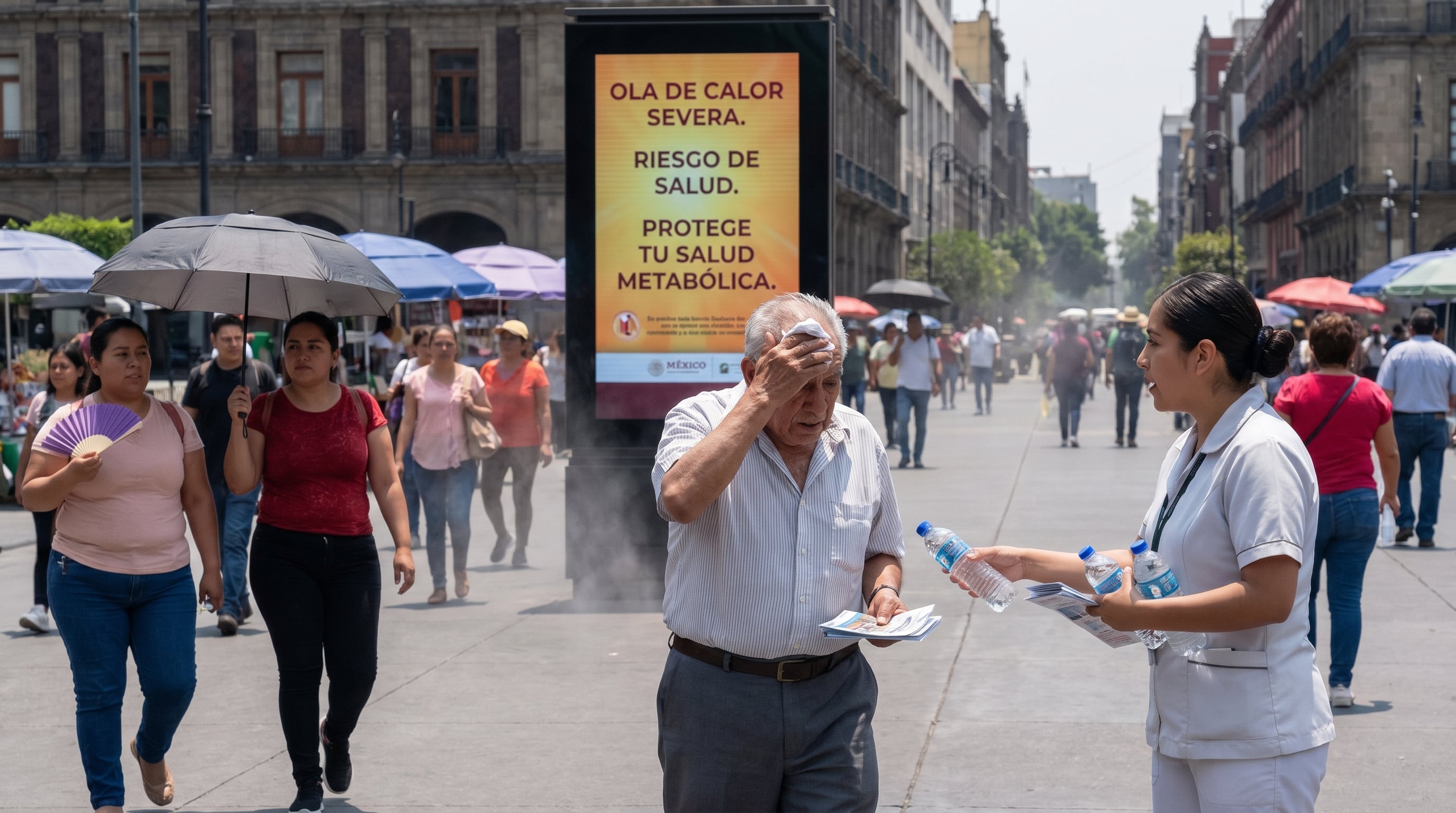 Se esperan altas temperaturas en 20 entidades del país (Imagen Ilustrativa Infobae)