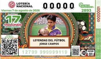 Créditos: Lotería Nacional