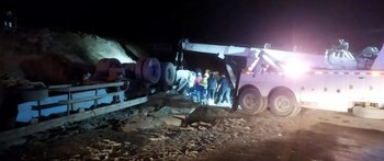 Así fue el siniestro entre