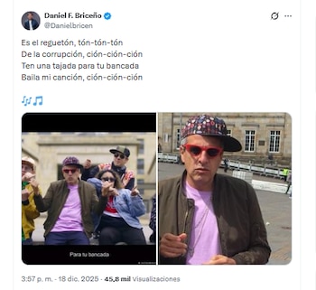 El concejal Daniel F. Briceño