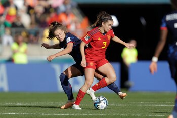 Teresa Abelleira en una acción