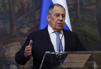 El canciller ruso, Serguéi Lavrov, reclamó respuestas a Estados Unidos por su presunta implicación en ataques ucranianos dentro de Rusia (EFE)