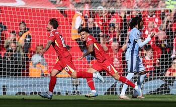 Mac Allister marcó el gol