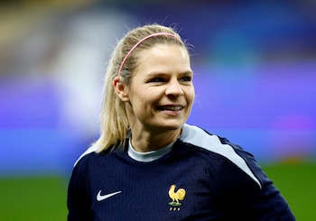 Eugénie Le Sommer. (REUTERS/Stephane Mahe)