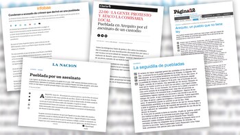 Las puebladas en Arequito habían