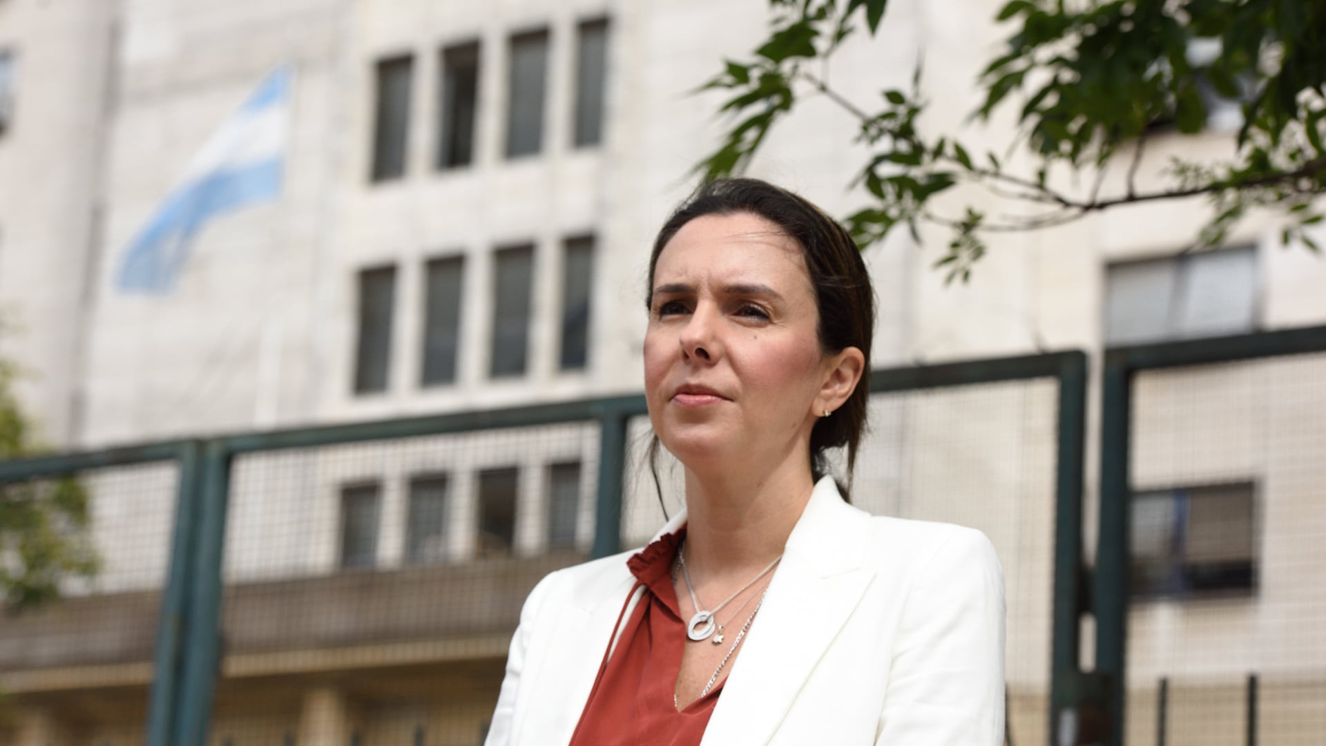 La activista antichavista Elisa Trotta (Adrián Escándar)