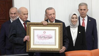 El presidente turco, Recep Tayyip