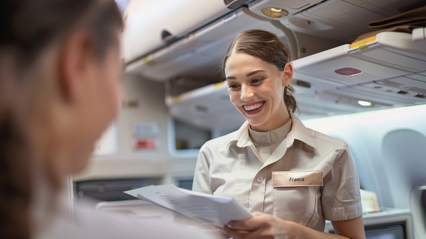 La formación de las azafatas prioriza la seguridad a bordo y la gestión de emergencias sobre el servicio al pasajero (Imagen Ilustrativa Infobae)