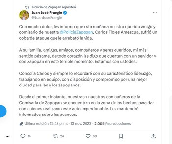 Autoridades de Zapopan aseguraron que