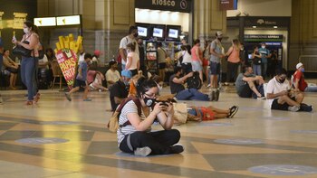 Desde el hall central de