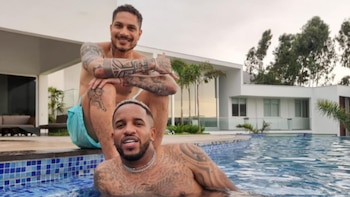 Paolo Guerrero y Jefferson Farfán