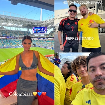 Ariadna Gutiérrez, Piter Albeiro y Fonseca en un montaje de Infobae Colombia
