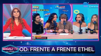 Magaly Medina de Ethel Pozo: “Ele está livre agora, não há desculpa para ele não voltar”. Captuyra: Magaly TV La Firme.