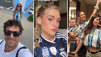 Desde Atlanta: las muestras de aliento de los famosos por la semifinal entre Argentina e Inglaterra