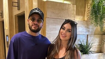 Neymar se fotografió con una