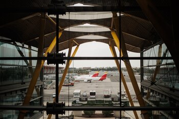 Aviones en el aeropuerto Adolfo Suárez Madrid-Barajas (Alejandro Martínez Vélez/Europa Press)