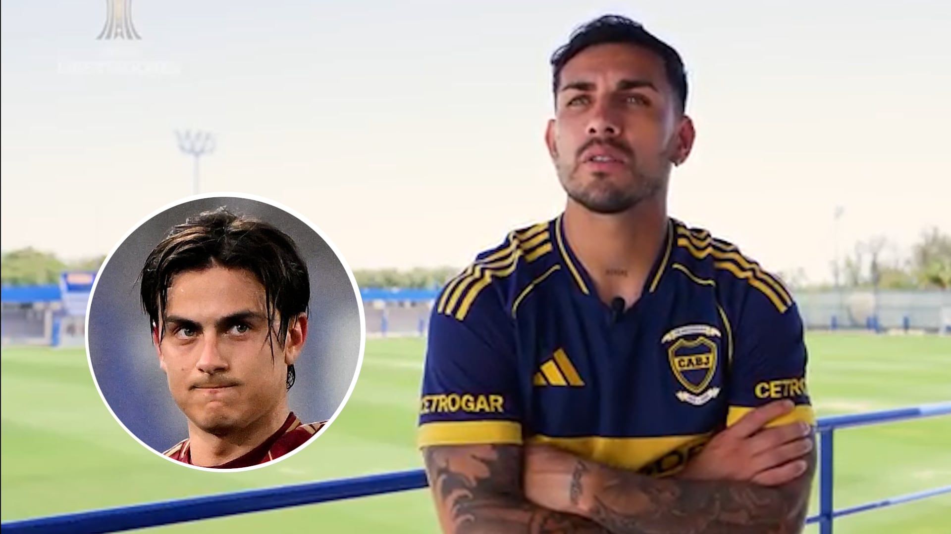 Leandro Paredes, capitán de Boca Juniors, es uno de los que más fuerza hace desde la dialéctica para que la Joya se sume al Xeneize