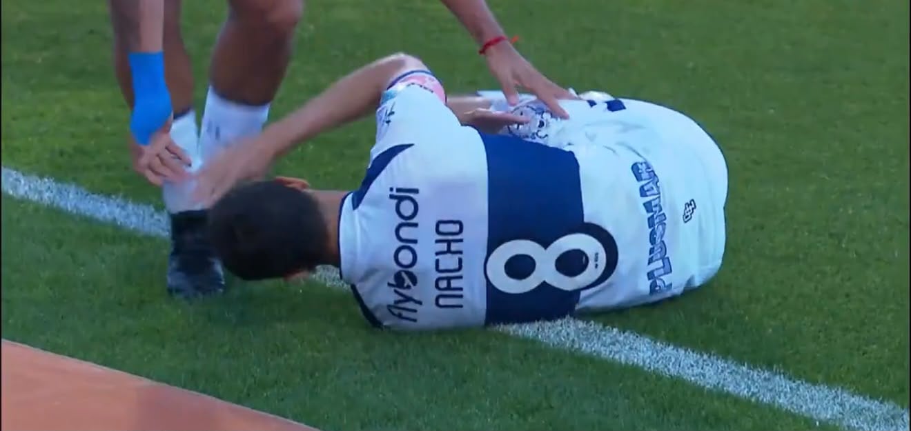 Nacho Fernández convirtió el gol más insólito del año en el fútbol argentino