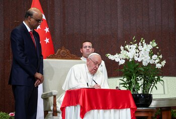 El sumo pontífice afirmó que