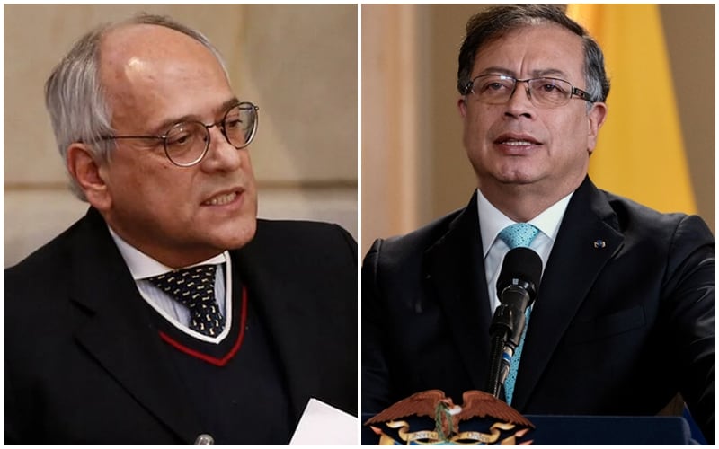 José Obdulio Gaviria cuestionó la política de Paz Total del presidente Gustavo Petro y el aumento del secuestro - crédito Juan Páez/Colprensa - crédito Cancillería