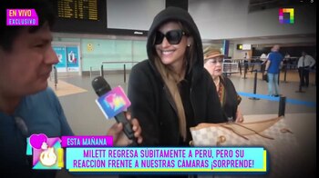 Milett Figueroa llegó a Perú