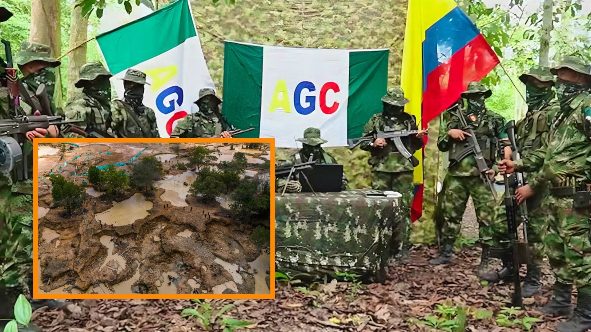 La Mandinga: Mina ilegal expone control del Clan del Golfo