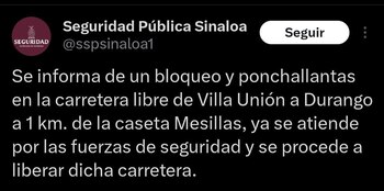 No hay personas detenidas por