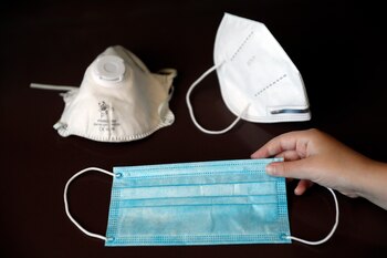 Tres tipos de mascarillas, la