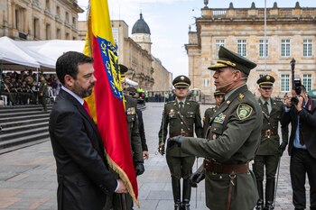 El general Giovanny Cristancho asume