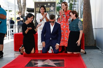 La estrella sólo se le