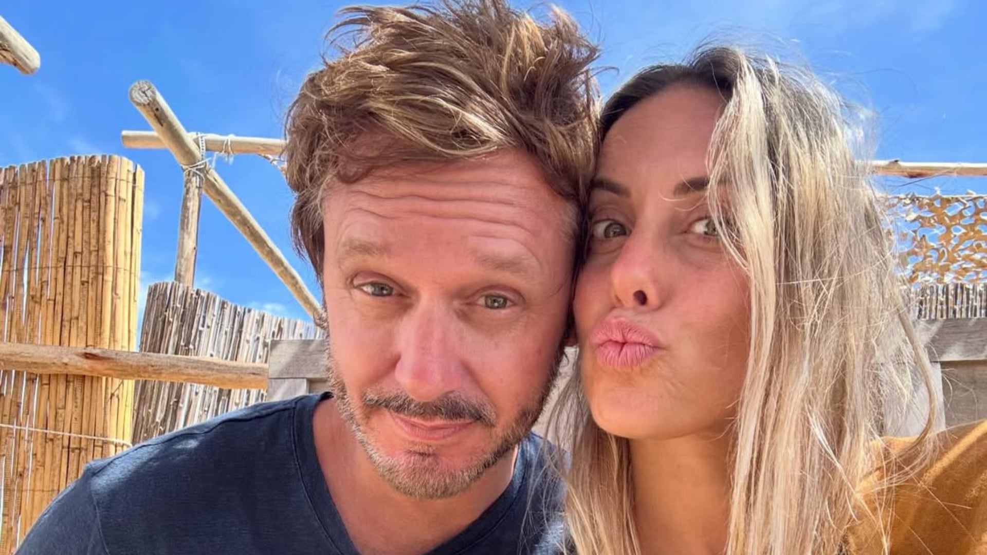 Vicuña aseguró que tanto él como Anita Espasandín tomaron el episodio con humor y descartaron cualquier conflicto de pareja