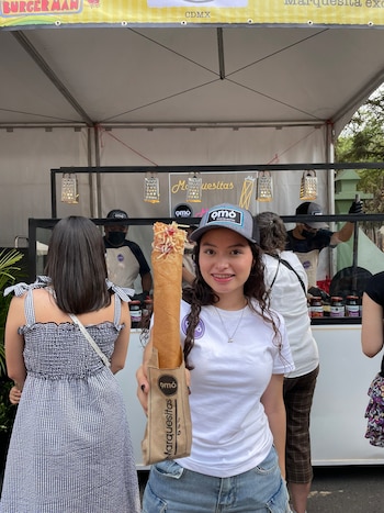 Marquesitas, postre típico de Yucatán.
Foto: