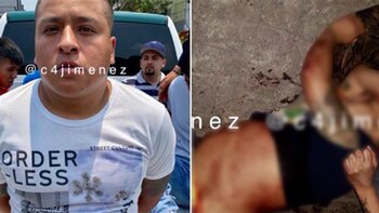 extorsionadores de la unión muertos (Foto: Twitter@c4jimenez)