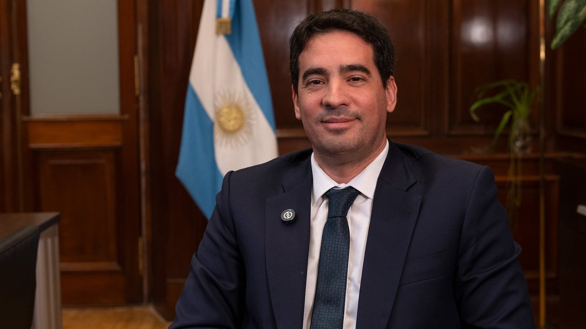 El vocero presidencial, Adrián Ravier