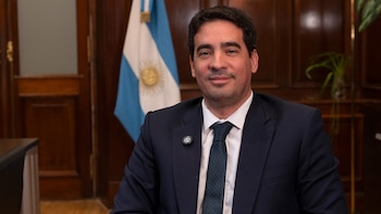 El vocero presidencial, Adrián Ravier
