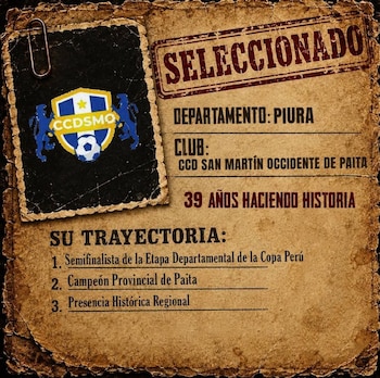 Jesús Barco – Tradición Copera – San Martín Occidente - Perú – deportes – 1 octubre
