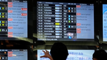 El poderoso tifón Shanshan deja