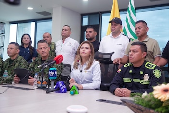 A governadora de Meta, Rafaela Cortés, garantiu que as reclamações sobre pressões e ameaças dos agricultores já se arrastam há vários meses em diferentes zonas rurais do departamento. - Prefeito de Porto Rico, Meta
