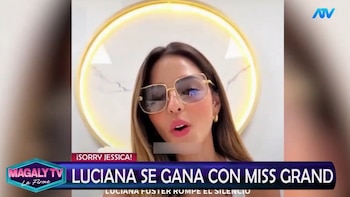 “Se le viene la competencia a la Newton”: Magaly Medina analiza el nuevo papel de Luciana Fuster. Captura: Magaly TV La Firme.