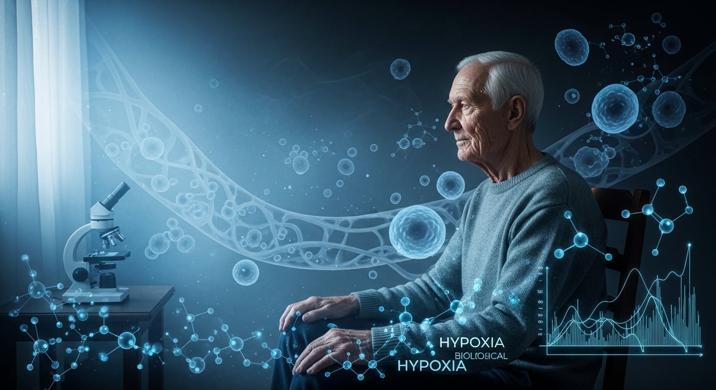 La insuficiencia de oxígeno en los tejidos, conocida como hipoxia, acelera el envejecimiento y favorece el deterioro cognitivo (Imagen Ilustrativa Infobae)