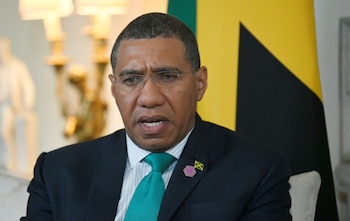 El primer ministro de Jamaica,