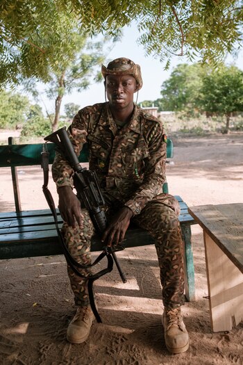 Alagba Mubarak Awinkurgo ocupa una