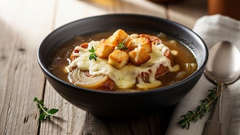 Receta de sopa de cebollas, rápida y fácil
