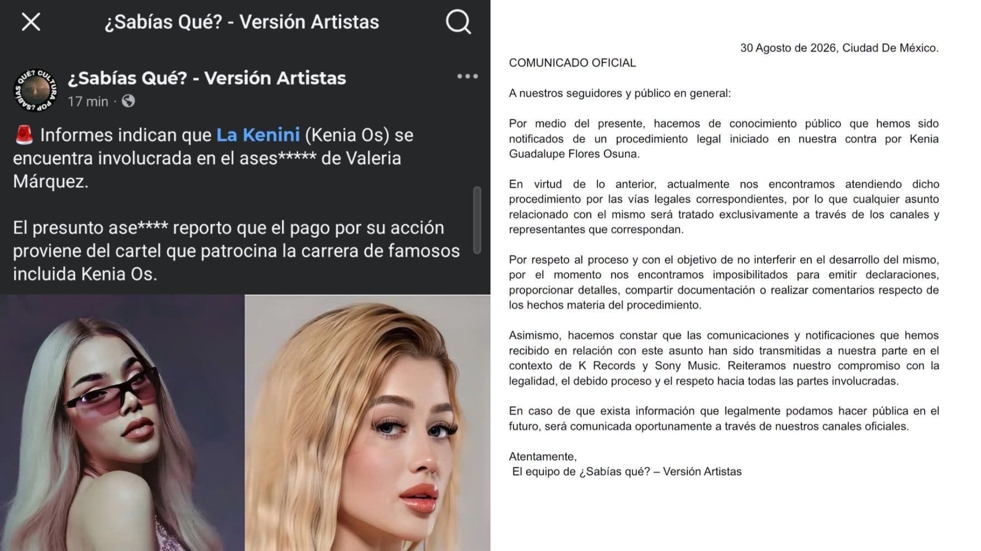 “¿Sabías qué? – Versión Artistas